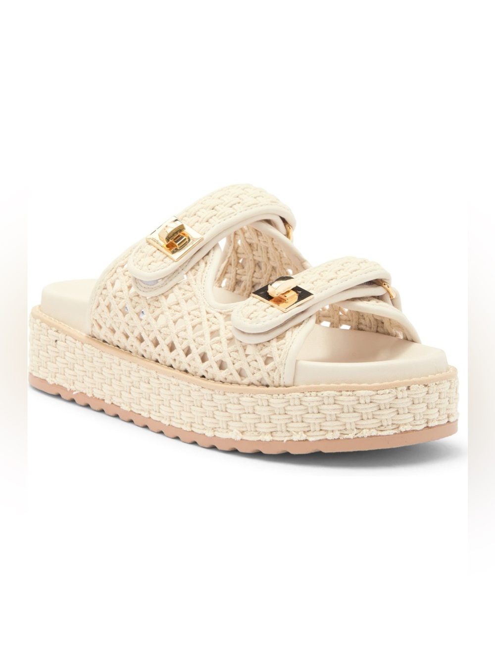 Steve Madden Bigschmona platform slide 8.5